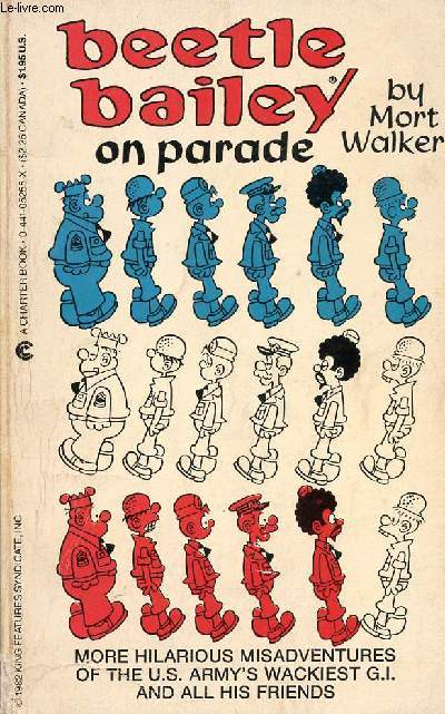 BEETLE BAILEY ON PARADE