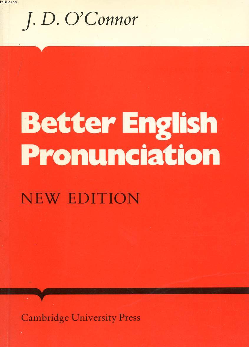 BETTER ENGLISH PRONUNCIATION