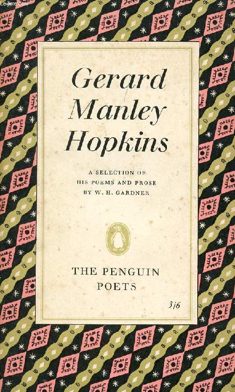 POEMS AND PROSE OF GERARD MANLEY HOPKINS