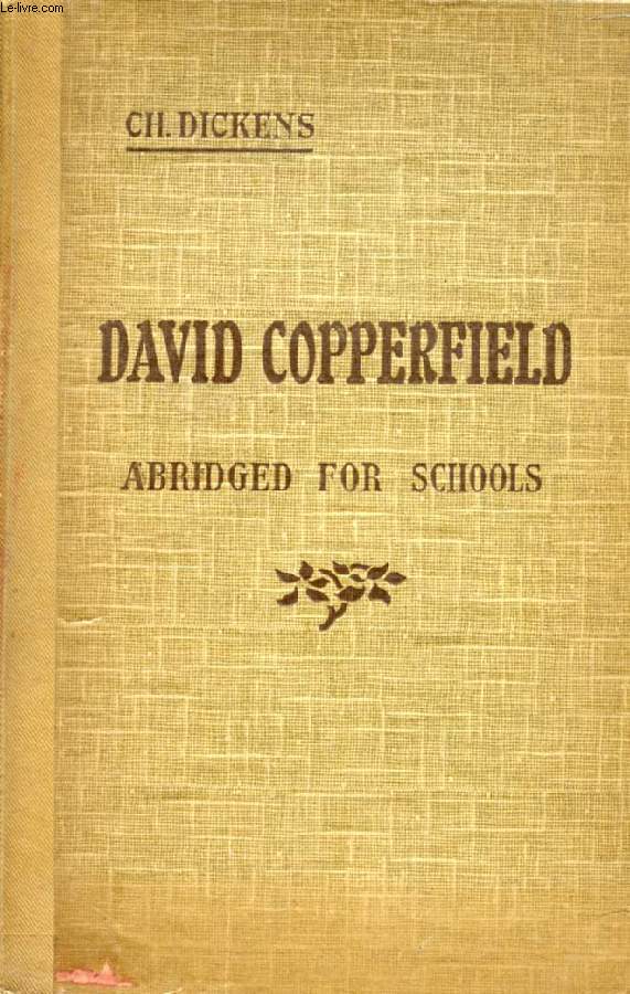 DAVID COPPERFIELD (ABRIDGED FOR SCHOOLS)