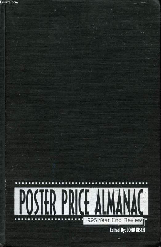 1995-96 MOVIE POSTER PRICE ALMANAC