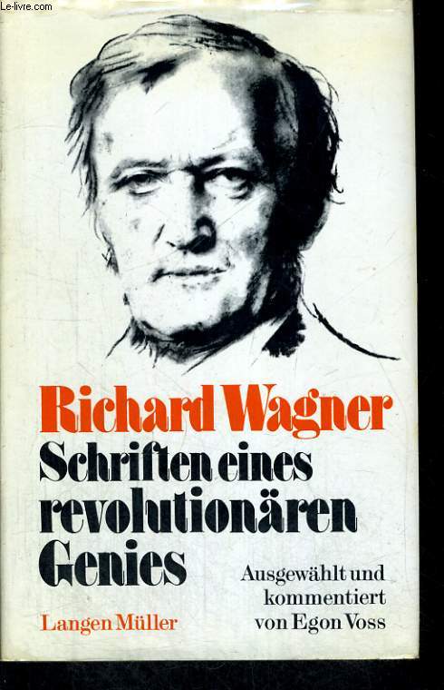 RICHARD WAGNER. SCHRIFT EINES EVOLUTIONREN GENIES.