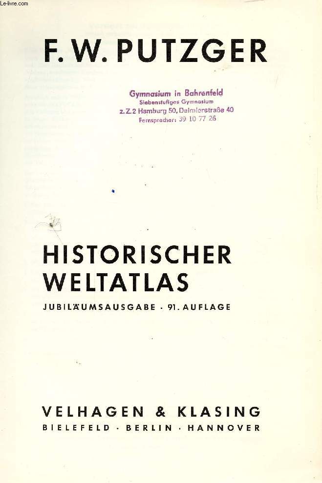HISTORISCHER WELTATLAS