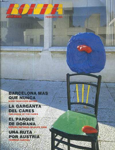 RONDA IBERIA, FABRERO 1986, BARCELONA MAS QUE NUNCA/MORE THAN EVER BEFORE. LA GARGANTA DEL CARES/THE GORGE OF THE CARES. EL PARQUE DE DONANA/DONANA NATIONAL WILDLIFE PARK...