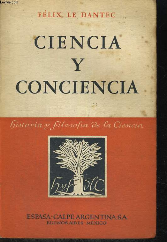 CIENCIA Y CONCIENCIA, FILOSOFIA DEL SIGLO XX.
