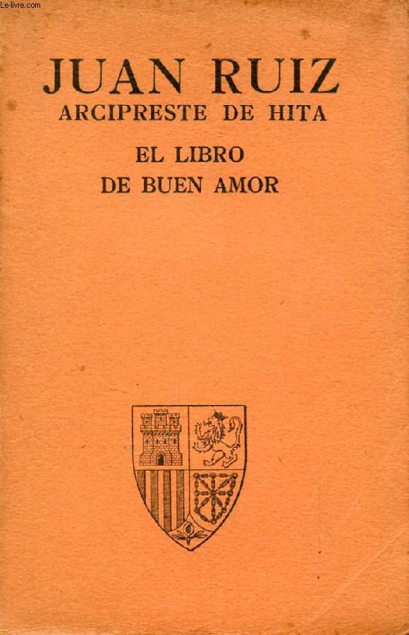 ARCIPRESTE DE HITA (JUAN RUIZ), EL LIBRO DE BUEN AMOR