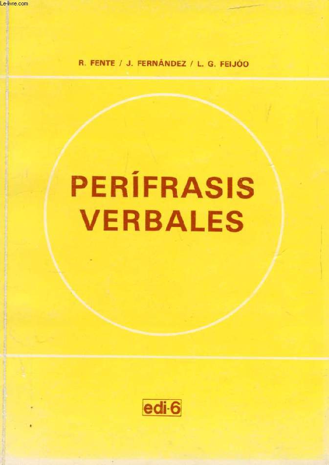 PERIFRASIS VERBALES