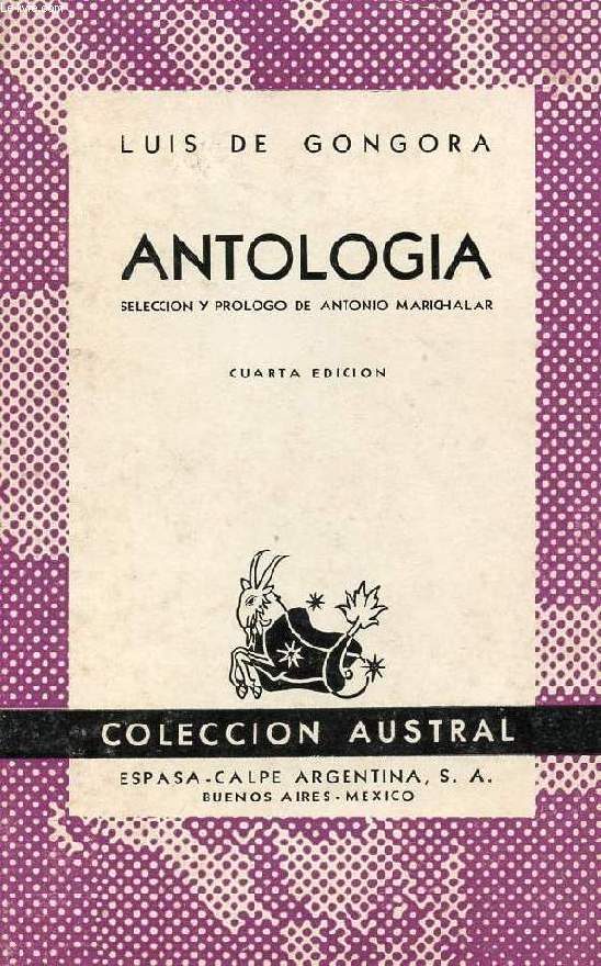 ANTOLOGIA, COLECCIN AUSTRAL, N 75