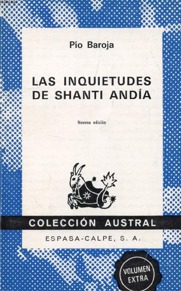 LAS INQUIETUDES DE SHANTI ANDIA, COLECCIN AUSTRAL, N 206
