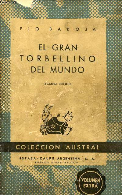 EL GRAN TORBELLINO DEL MUNDO, COLECCIN AUSTRAL, N 256