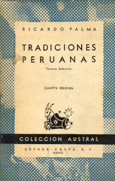 TRADICIONES PERUANAS, COLECCIN AUSTRAL, N 309
