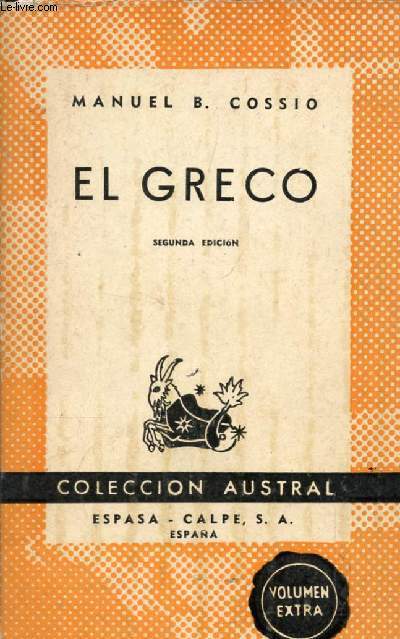 EL GRECO, COLECCIN AUSTRAL, N 500