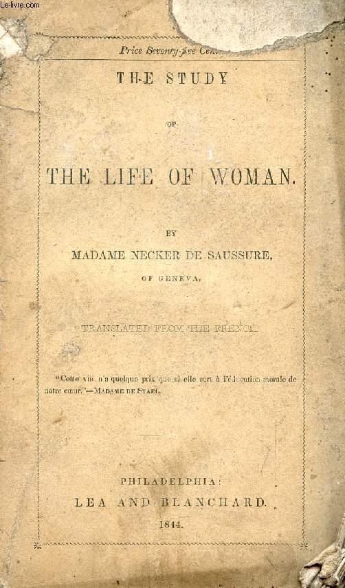 THE STUDY OF THE LIFE OF WOMAN