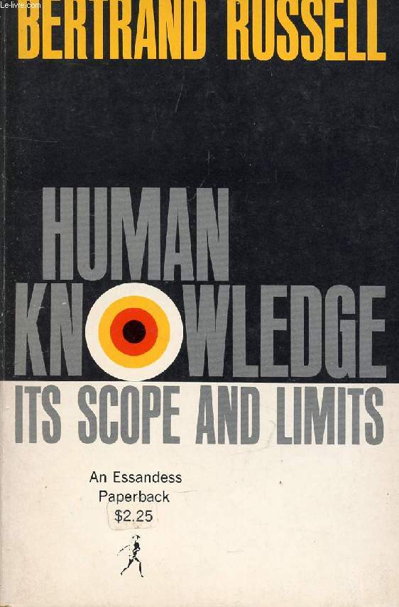 HUMAN KNOWLEDGE, ITS SCOPE AND LIMITS