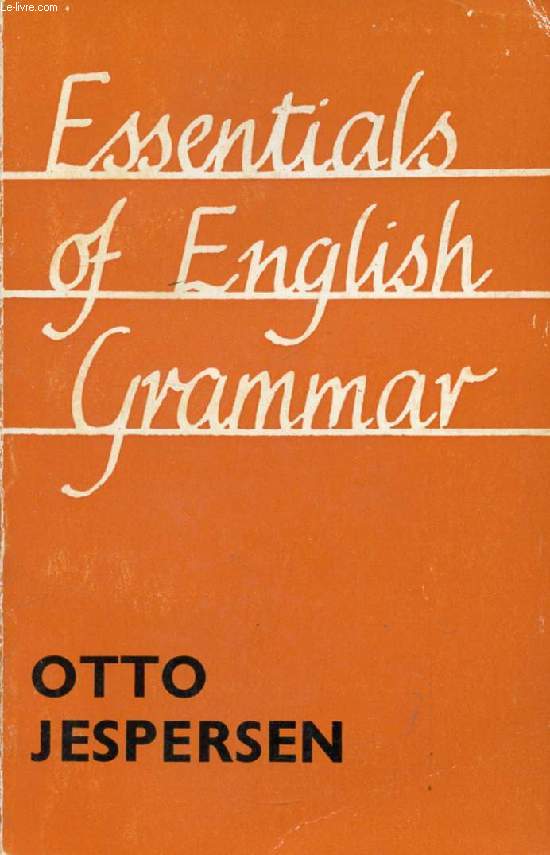 ESSENTIALS OF ENGLISH GRAMMAR