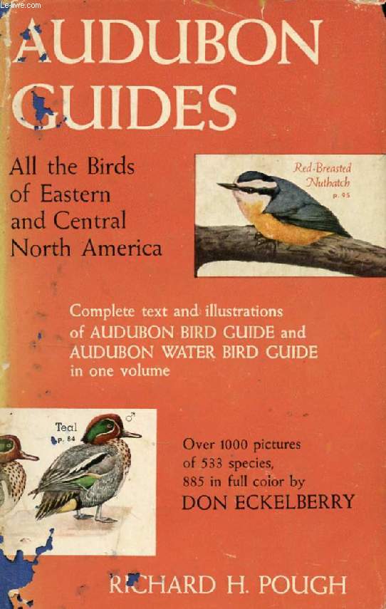 AUDUBON GUIDES, ALL THE BIRDS OF EASTERN AND CENTRAL NORTH AMERICA / AUDUBON WATER BIRD GUIDE (WATER, GAME AND LARGE BIRDS, EASTERN AND CENTRAL NORTH AMERICA FROM SOUTHERN TEXAS TO CENTRAL GREENLAND)