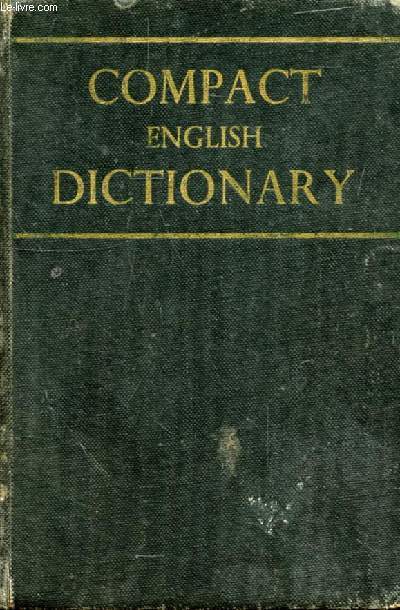 CHAMBER'S COMPACT ENGLISH DICTIONARY