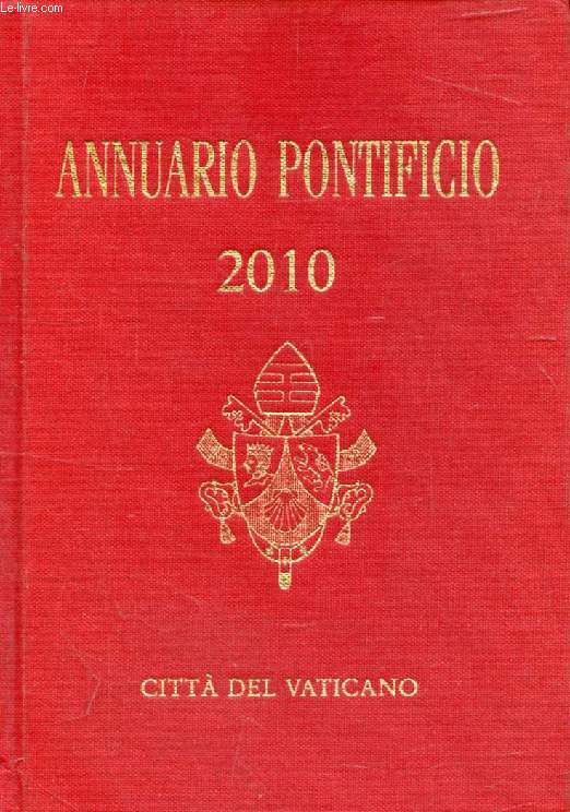 ANNUARIO PONTIFICIO PER L'ANNO 2010