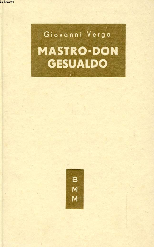 MASTRO-DON GESUALDO