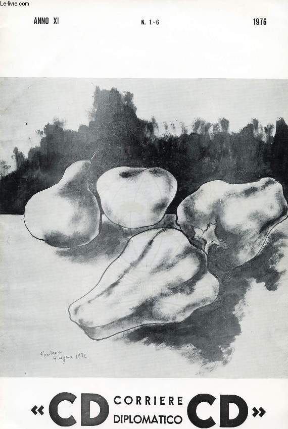 CD, CORRIERE DIPLOMATICO, ANNO XI, N 1-6, 1976