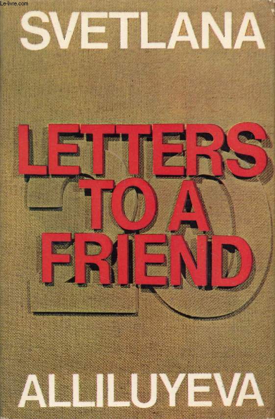 20 LETTERS TO A FRIEND