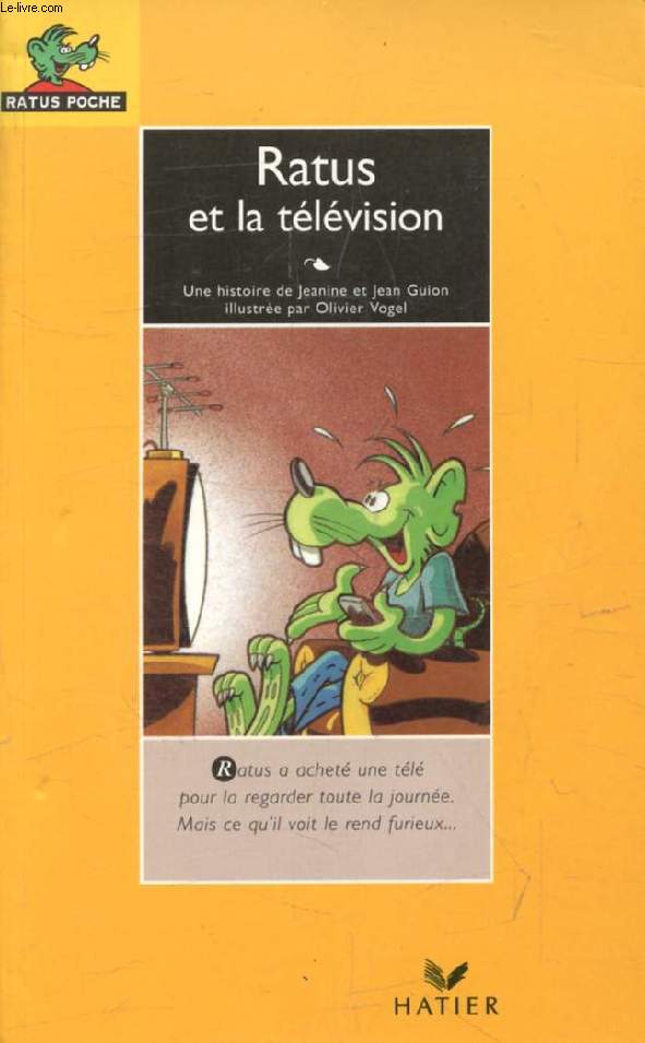 RATUS ET LA TELEVISION (RATUS POCHE, 8)
