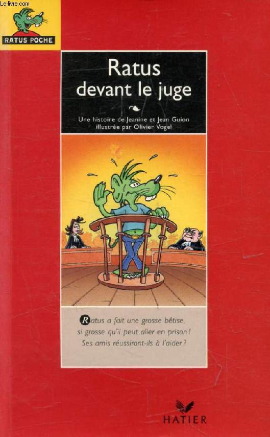 RATUS DEVANT LE JUGE (RATUS POCHE, 27)