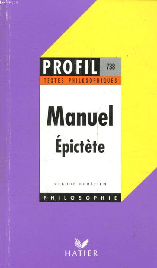 MANUEL (Profil Philosophie, Textes Philosophiques, 738)