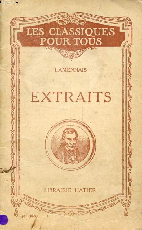 EXTRAITS (Les Classiques Pour Tous)