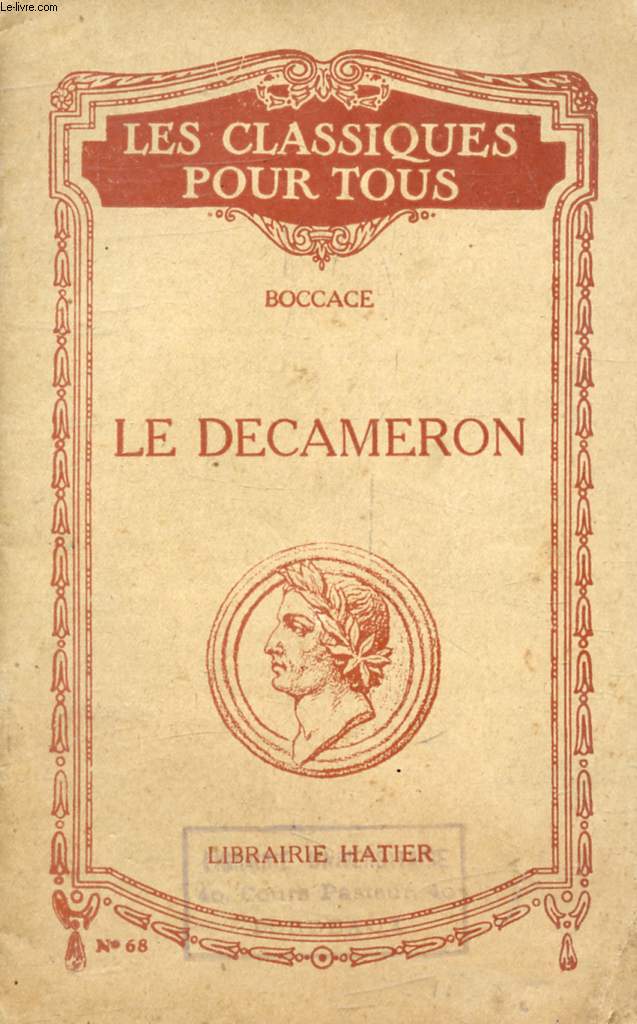 LE DECAMERON, Contes Choisis (Traduction) (Les Classiques Pour Tous)