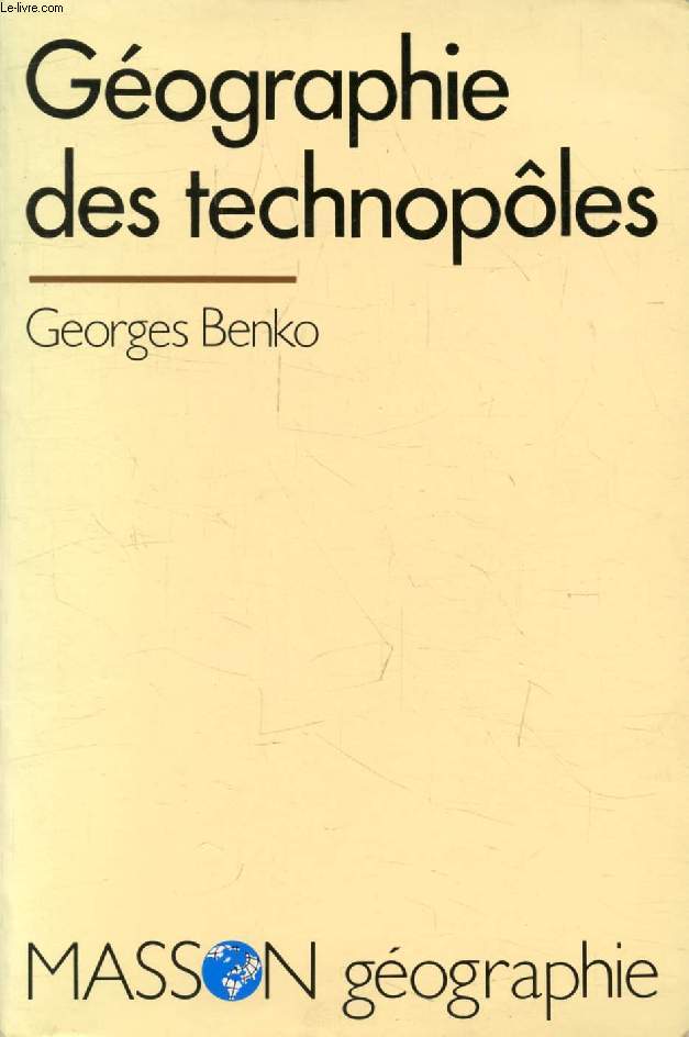 GEOGRAPHIE DES TECHNOPLES