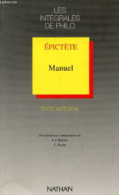 EPICTETE, MANUEL