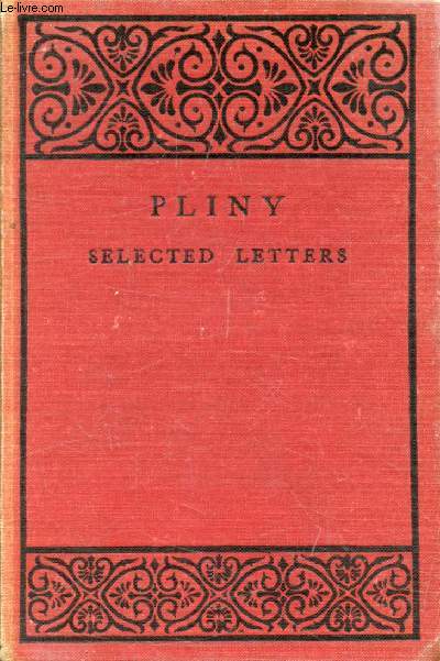 SELECTED LETTERS OF PLINY