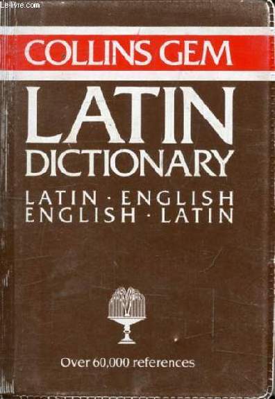 COLLINS GEM LATIN-ENGLISH, ENGLISH-LATIN DICTIONARY