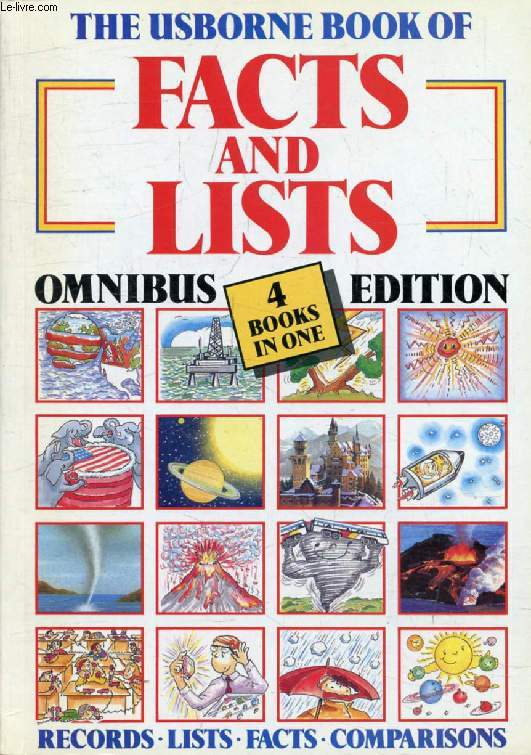 THE USBORNE BOOK OF EARTH FACTS, OMNIBUS EDITION