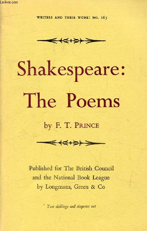 SHAKESPEARE: THE POEMS