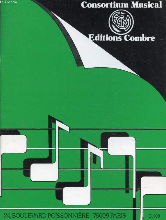 CONSORTIUM MUSICAL (CAHIER DE MUSIQUE)
