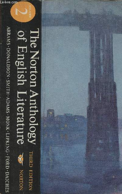 The Norton Anthology of English litterature Volume II