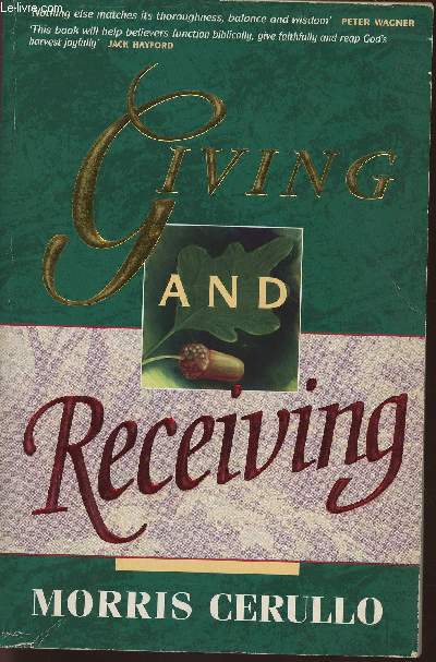 Giving and receiving