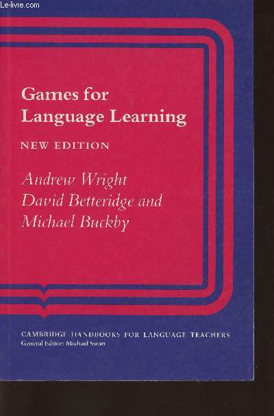 Games for language learning