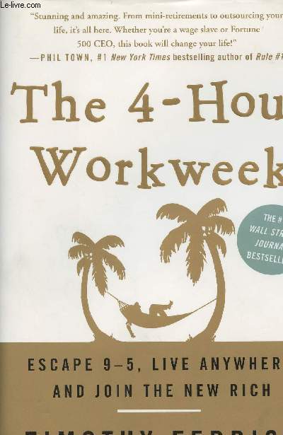 The 4-hour workweek- Escape 9-5, live anyxhere and join the new rich