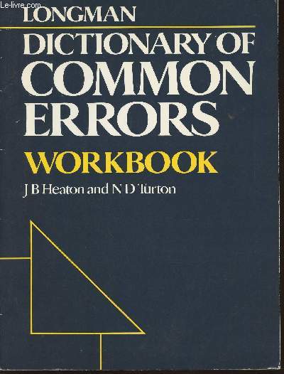 Dictionary of common errors workbook