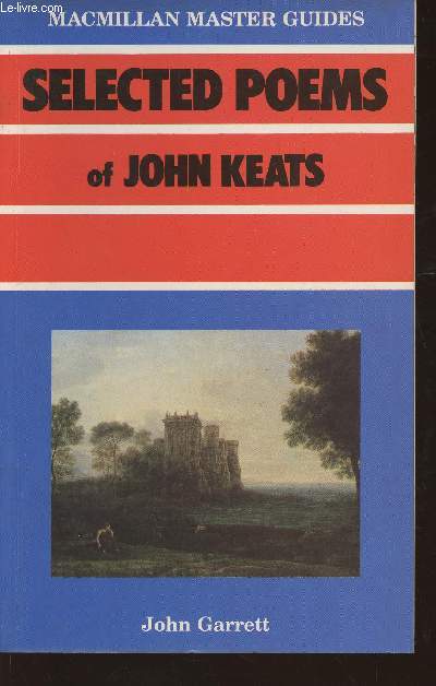 Macmillan master guides selected poems of John Keats