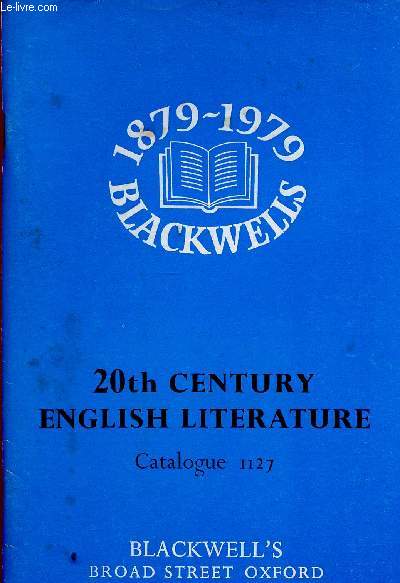 20th centuy English Literature. Catalogue 1127