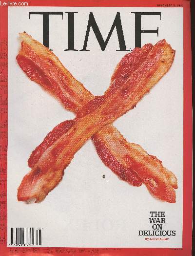 Time Vol 186 n19 - 2015-Sommaire: Hold the bacon- Slacking off- Can bacteria help catch criminals?- gender parity goes to Hollywood- Comedians in government- a new crop of migrants in Slovenia- The promise and perils of cybermedecine- The year's most inf