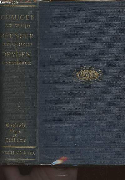 Chaucer- Spenser- Dryden