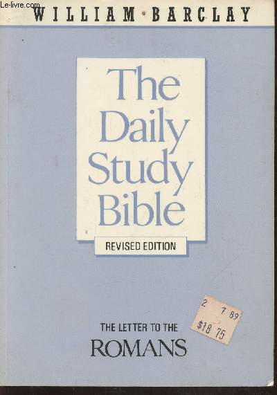 The letter to the Romans- The Daily Study Bible