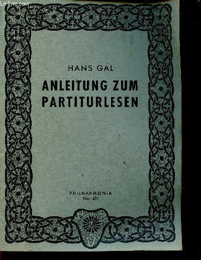 Anleitung zum partiturlesen (Collection 