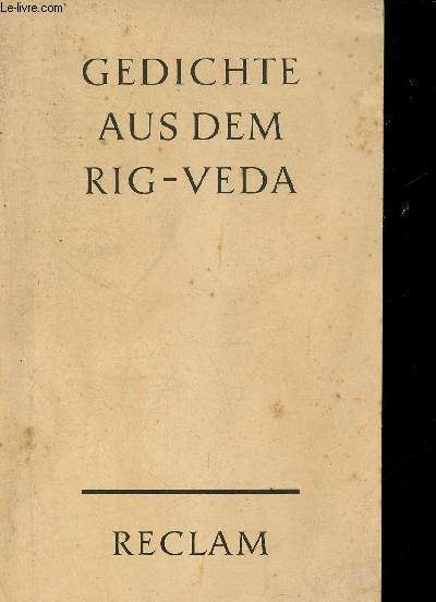 Gedichte aus dem Rig-Veda