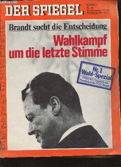 Der Spiegel n40- 25 September 1972